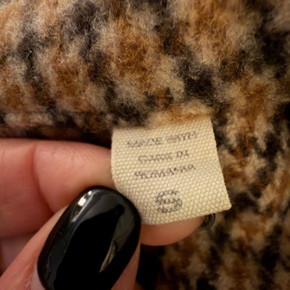 doen carmel heirloom wool/cashmere blend coat - small - Picture 3 of 7